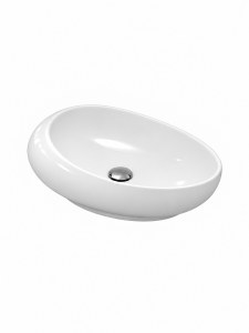 Раковина Knotlor Капсула CBO0590WG 59 см, белый глянец
