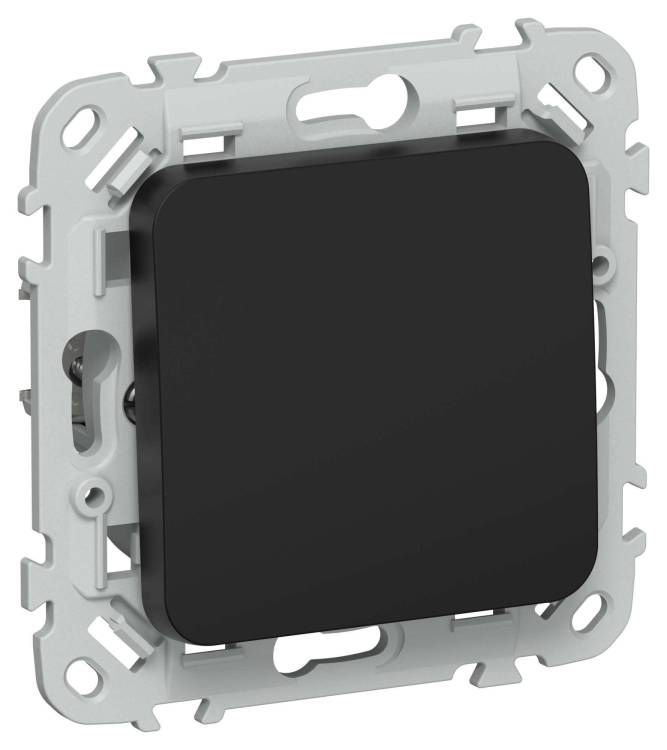 Выключатель 1-клавишный IEK Flite FI-V14-0-10-1-K02 черный