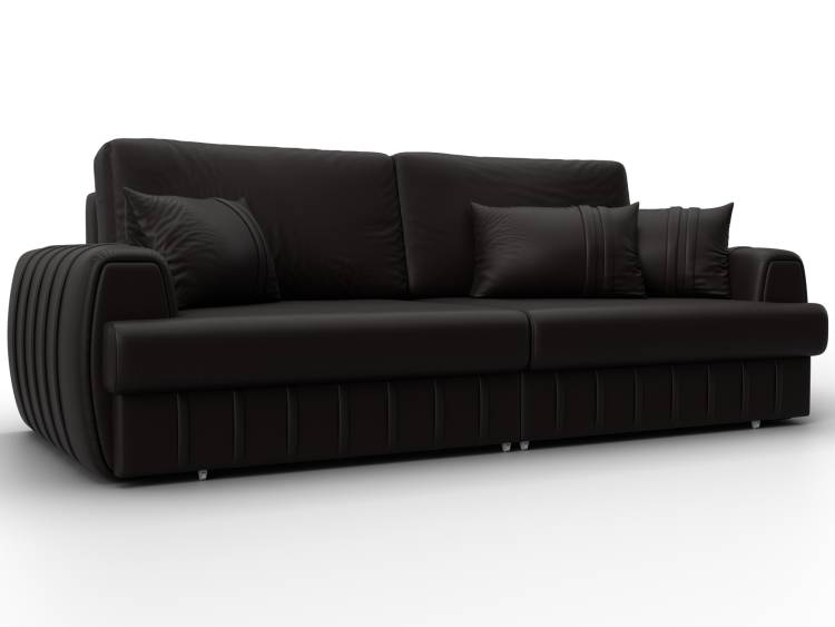 Диван прямой Лига Диванов Лига-057 130025 Коричневый