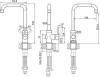 Комплект Paulmark Brilon PM104546-GR серый + Смеситель Paulmark Logas Lo213021-310 для кухонной мойки, серый фото 5