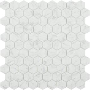 Мозаика Vidrepur Marbles/Woods Hex №4300 30.7x31.7 Мозаика Vidrepur Marbles/Woods Hex №4300 30.7x31.7
