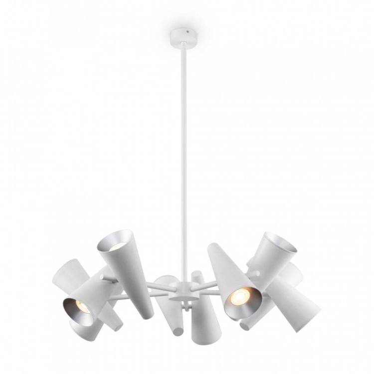 Подвесная люстра Maytoni Giro MOD095PL-10W Белый