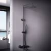 Душевая стойка Damixa Scandinavian Pure 936810300 с ТМС смесителем, чёрный фото 2