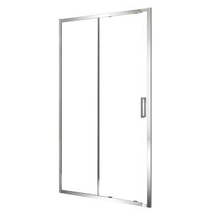Душевая дверь в нишу Black&White Stellar Wind SX715 7151400 профиль хром, 140x195