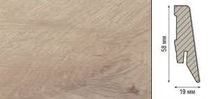 Плинтус Kronotex D 4728 KTEX1 2400x58x19
