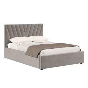 Кровать Хочу домой Палермо 00-00161681 пепел, 160x200