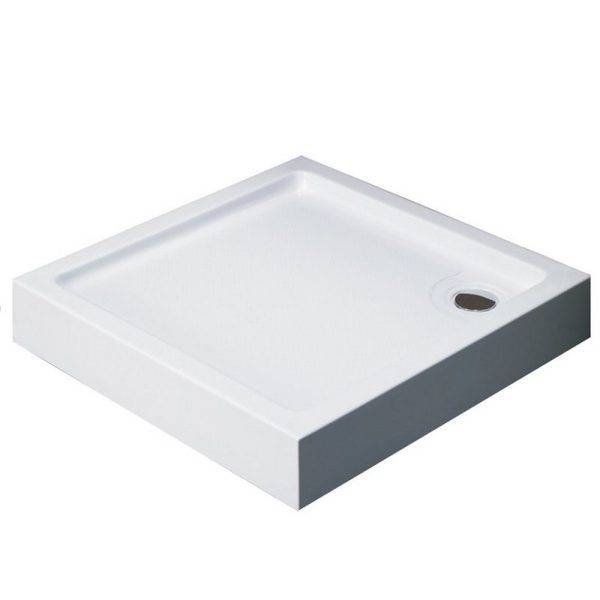 Поддон для душа Black&White SQ-08H белый, 80x80x13.5