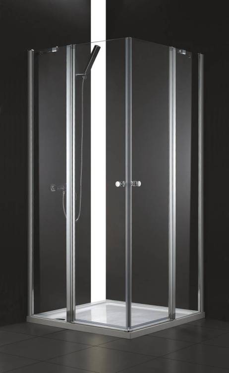 Душевой уголок Cezares ELENA-W-AH-2-120/90-C-Cr профиль хром, стекло прозрачное, 120x90x195