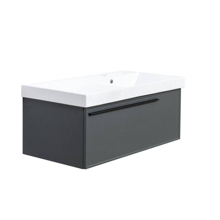Тумба с раковиной La Fenice Elba FNC-01-ELB-G-90 Серый R