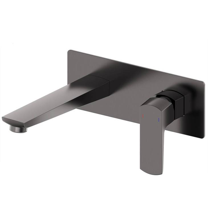 Смеситель для раковины Wonzon & Woghand Forza WW-88869031-BGM темный графит