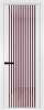 Межкомнатная дверь Profil Doors 3 AGP цвет профиля Вайт, стекло безопасное 6 мм фиолетовое шпион 600x2000