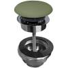 Донный клапан для раковины Kerasan Nolita 923311 click-clack Verde muschio