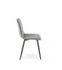 Стул кухонный Halmar K525 V-CH-K/525-KR-POPIELATY серый/черный фото 2