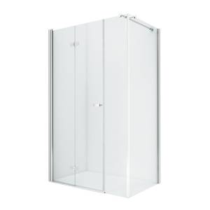 Душевое ограждение NEW TRENDY NEW SOLEO PLUS складные двери L 100x80x195 K-0376 (хром)
