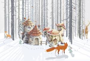 Фреска Ortograf Для самых маленьких 32965 Зимняя сказка Флорентина FF