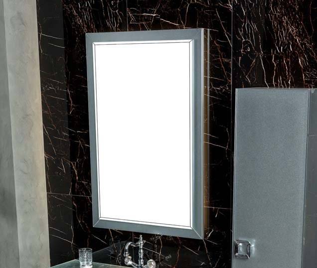Зеркало Armadi Art Dolce 567-SL серебро 105x70см