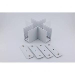 Коннектор X-образный Aployt Magnetic track 220 APL.0283.10.04