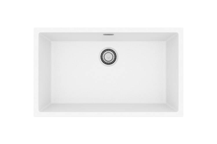 Мойка кухонная Alveus Granital Omni 40 1150058 Arctic-G11 с сифоном, 75x45