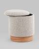 Пуф Stool Group Холли XS 21B810BCB-S BCB-2 букле бежевый фото 6
