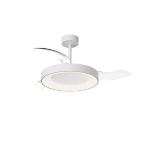 Светодиодная люстра на штанге с вентилятором Mantra Niseko Fan 9010