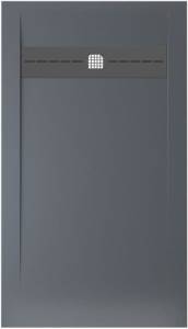 Поддон для душа Allen Brau Infinity с накладкой на сифон, синий матовый, 1400х900