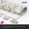 Коврик Iddis Decor DT02P58i12 микрофибра, 50x80, бежевый фото 3