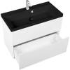 Тумба с раковиной BelBagno Marino H90 bianco lucido фото 12