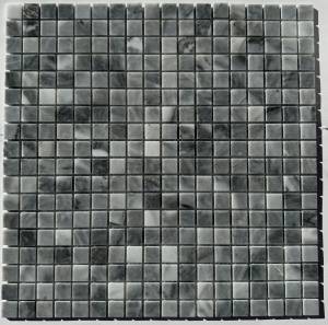 Мозаика Pixel Mosaic Мрамор PIX 334 Ice Grey 1.5x1.5 Полированная 30.5x30.5х4