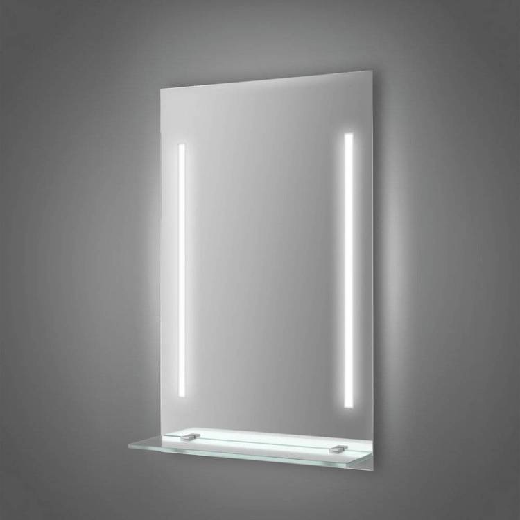 Зеркало Evoform Ledline-S BY 2160 50x75 см, с полкой