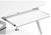 Компьютерный стол Woodville Erida 11889 white фото 3