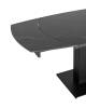 Стол обеденный Stool Group Хлоя DF120T 120 black DUAL керамика темная 120(180)x90x75 фото 4