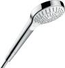 Душевой гарнитур Hansgrohe Croma Select S 26571400 EcoSmart, белый - хром фото 5