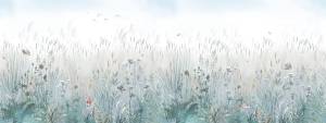Фреска Ortograf Aurora 34114 Morning field blue Филиграна FM-F