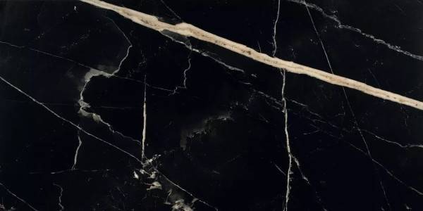 Керамогранит Fioranese Sound of marbles M4717R Nero Fondo matt 74x148
