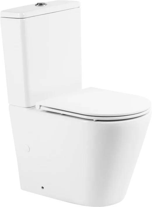 Унитаз-компакт BelBagno Flay-r BB2149CPR/SC + BB2149T