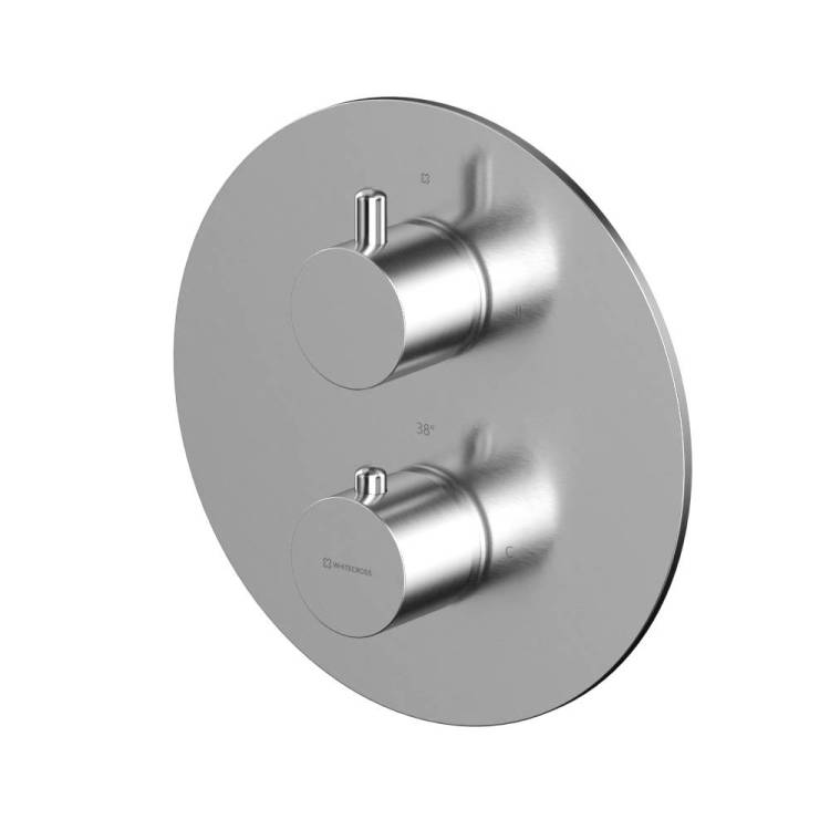 Смеситель универсальный WHITECROSS Y1236NIB на 2 потребителя, никель брашированный