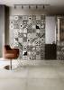 Керамогранит Fioranese Reggiole RIG90BR Bianco Mix naturale 90x90 фото 5