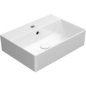 Раковина GSI Kube X 9447111 50 см, белая глянцевая