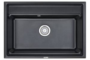 Мойка кухонная Granula Kitchen Space KS-7301 шварц