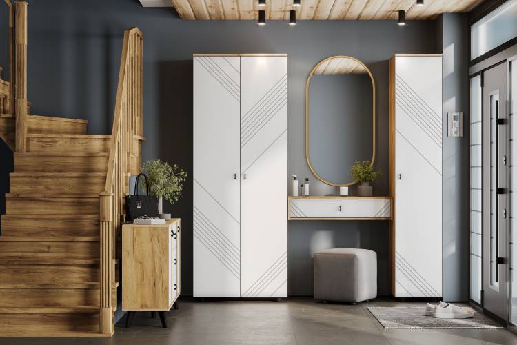 Прихожая Арника Байкал 00-00291678 Белый