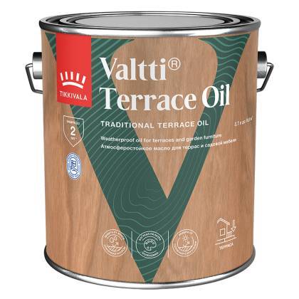 Масло для террас Tikkivala Valtti Terrace Oil EC 2.7 л