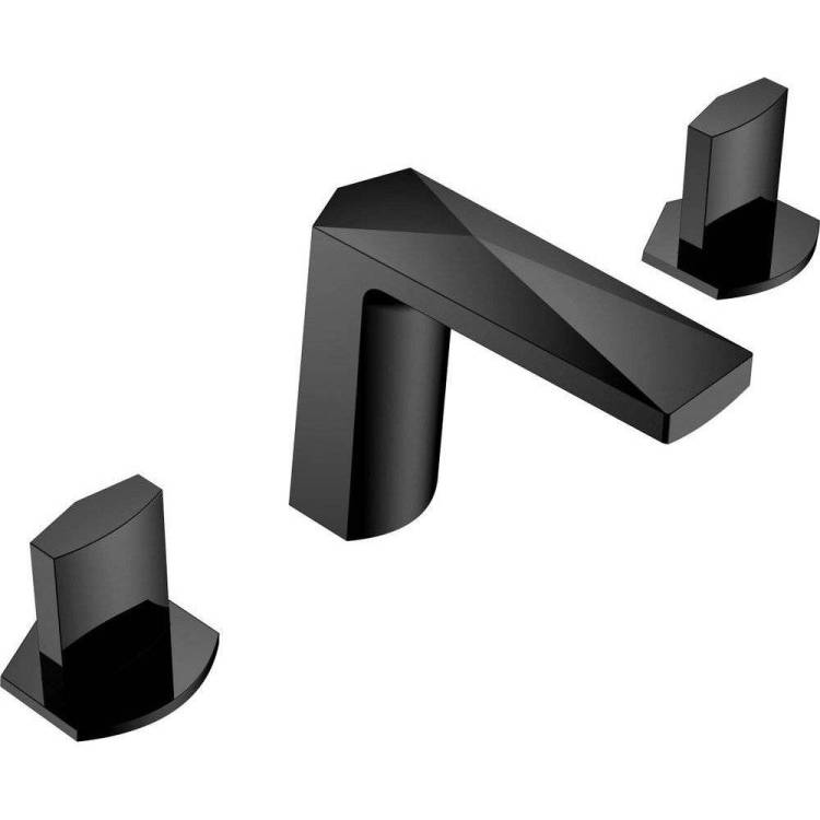 Смеситель для раковины Boheme Venturo 150-B-ICE черный