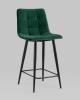 Набор из 2 полубарных стульев Stool Group Джанго vd-django-b19 X2 зеленый, велюр фото 2