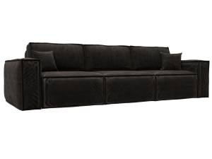 Диван прямой Лига Диванов Лига-081 130141 Коричневый