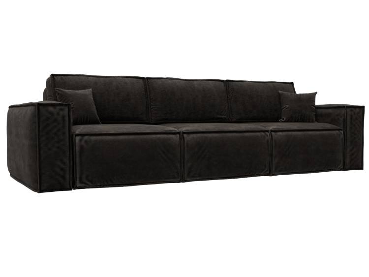 Диван прямой Лига Диванов Лига-081 130141 Коричневый