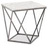 Стол журнальный Stool Group Авалон EET-0551-GM сталь темный хром 61x61