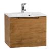 Тумба с раковиной Belbagno Etna ETNA-500-1C-SO-RN-P 49.6x39.2x40 Rovere Nature подвесная с одним выкатным ящиком