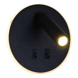Настенный светильник Reluce 86203-9.2-001KT LED12W BK