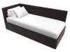Кровать Лига Диванов Лига-039 122080L коричневый левая 90x200 фото 5