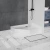 Поддон для душа BelBagno TRAY-BB-P-90-15-W с сифоном, белый, 90x90